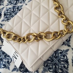 Zara quilted bag